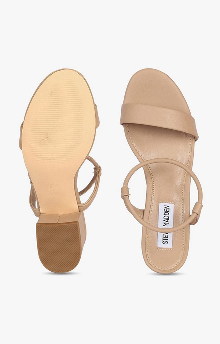 Ida Natural Heel Sandals