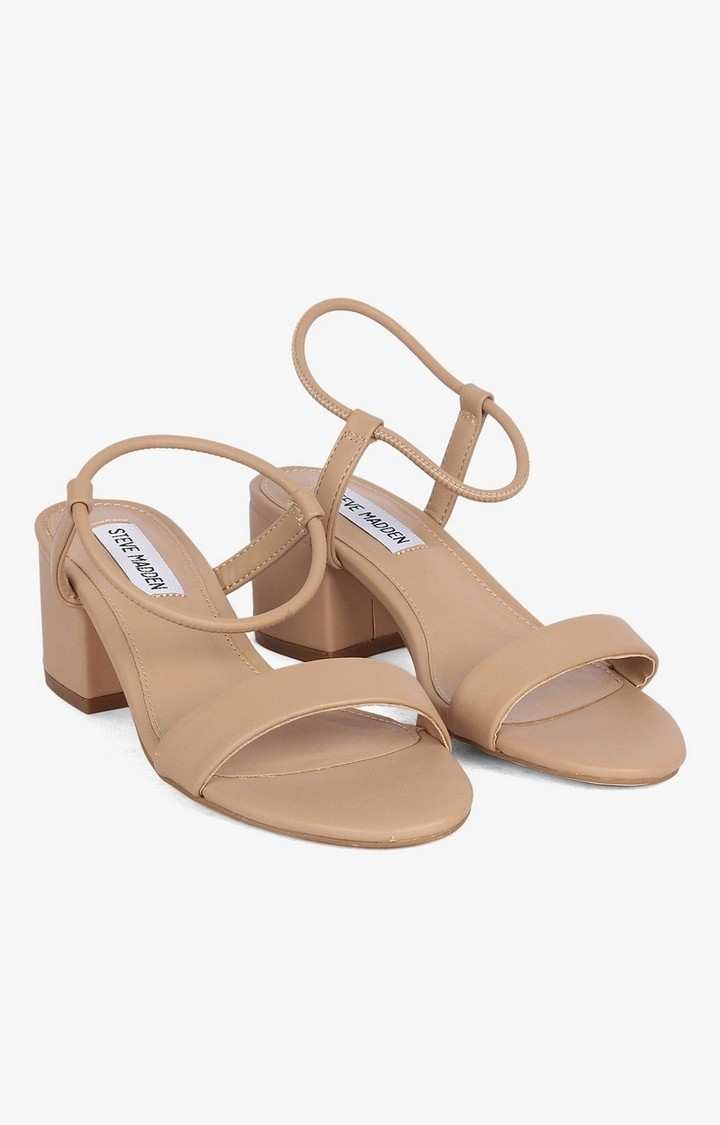 Ida Natural Heel Sandals