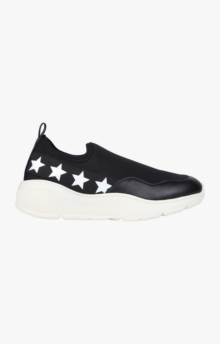Zip Black Sneakers
