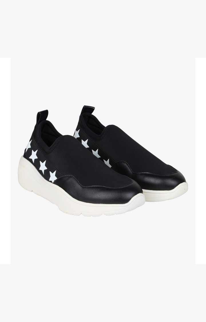 Zip Black Sneakers
