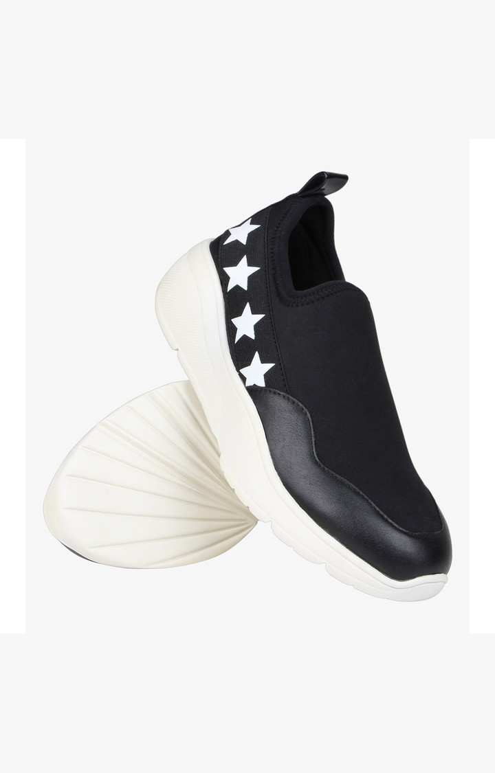 Zip Black Sneakers