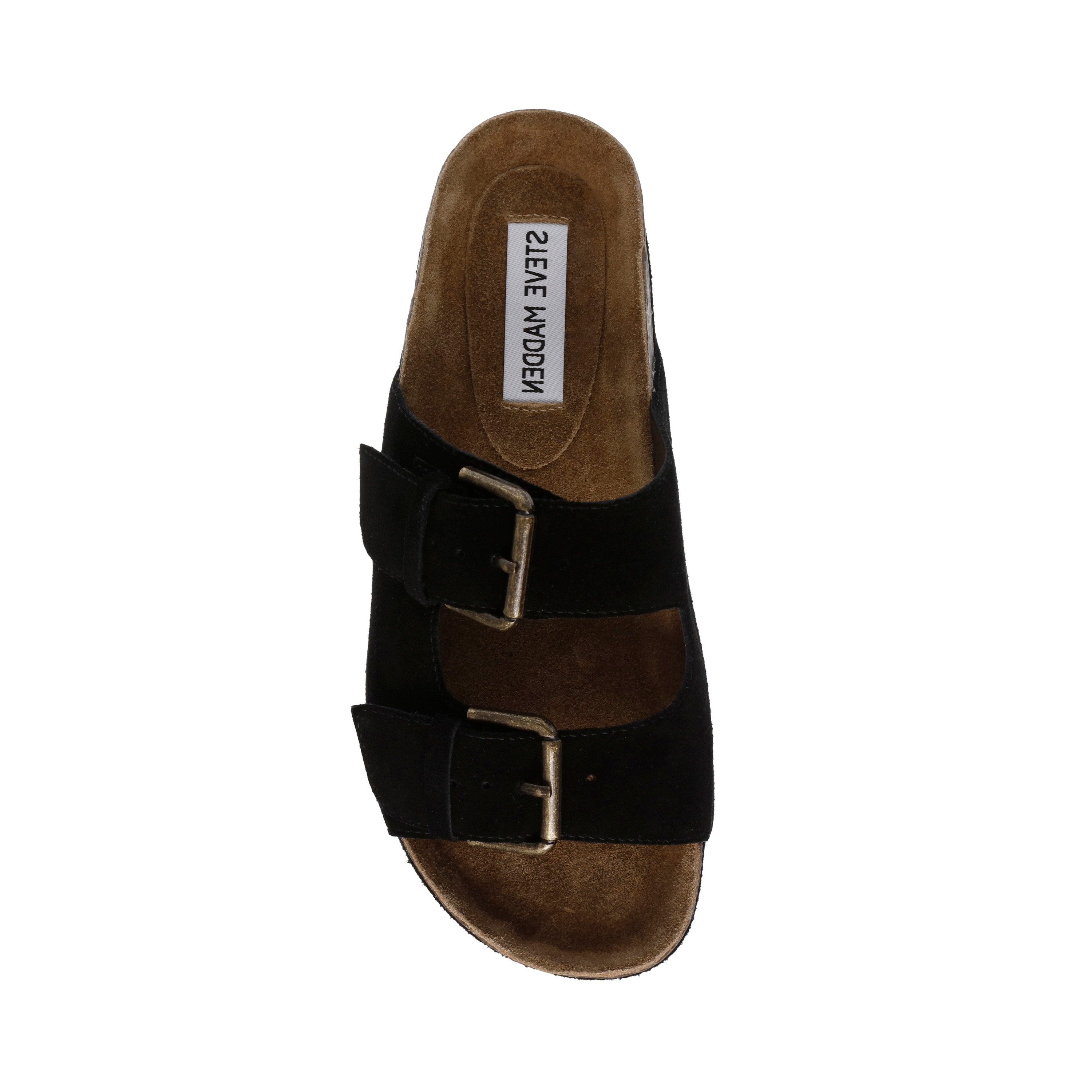 Kali Black Suede Wedges