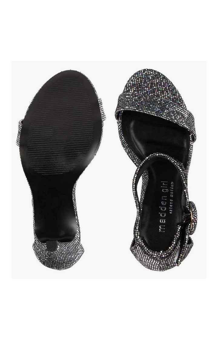 Blaire Silver Heel Sandals
