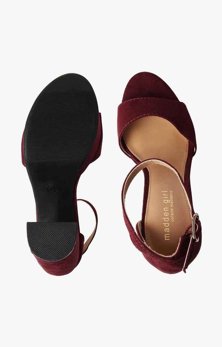 Rubyy Red Heel Sandals