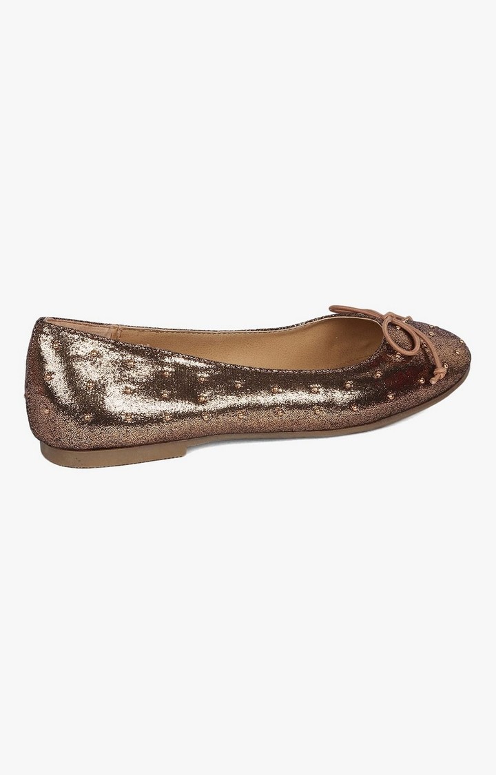Tani Pink Closed Flats & Ballerinas