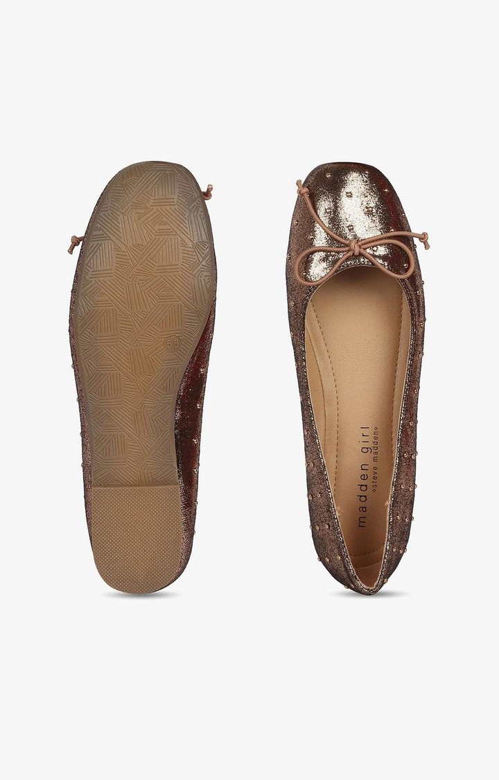 Tani Pink Closed Flats & Ballerinas