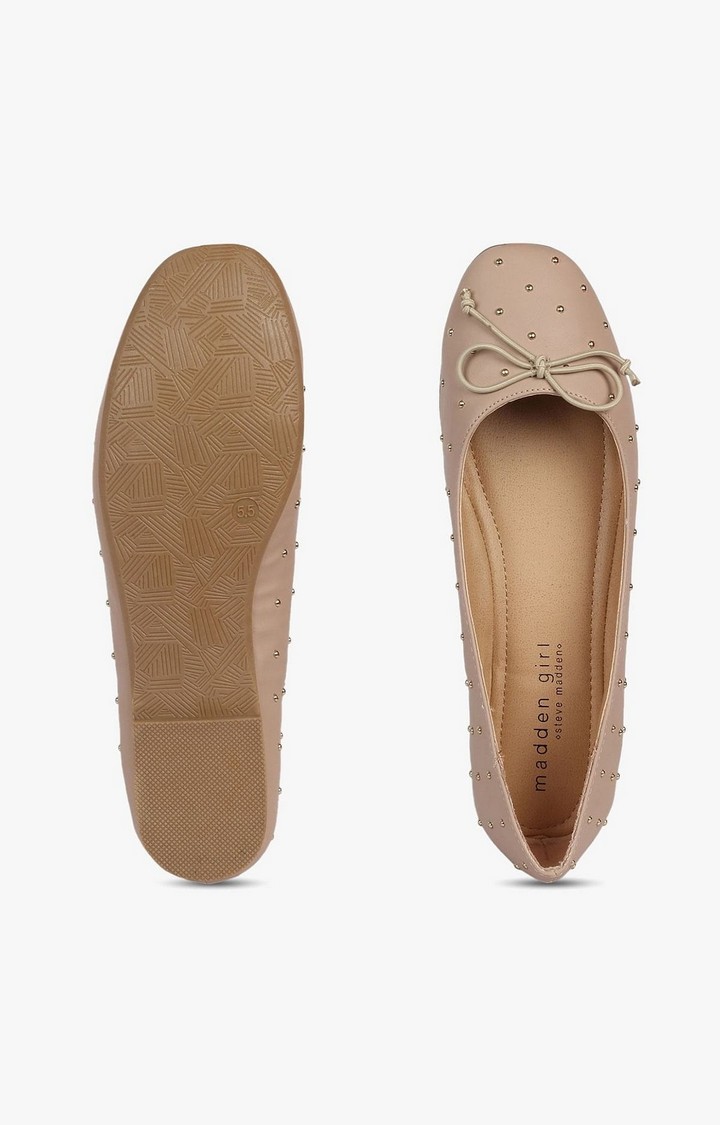 Tani Pink Closed Flats & Ballerinas