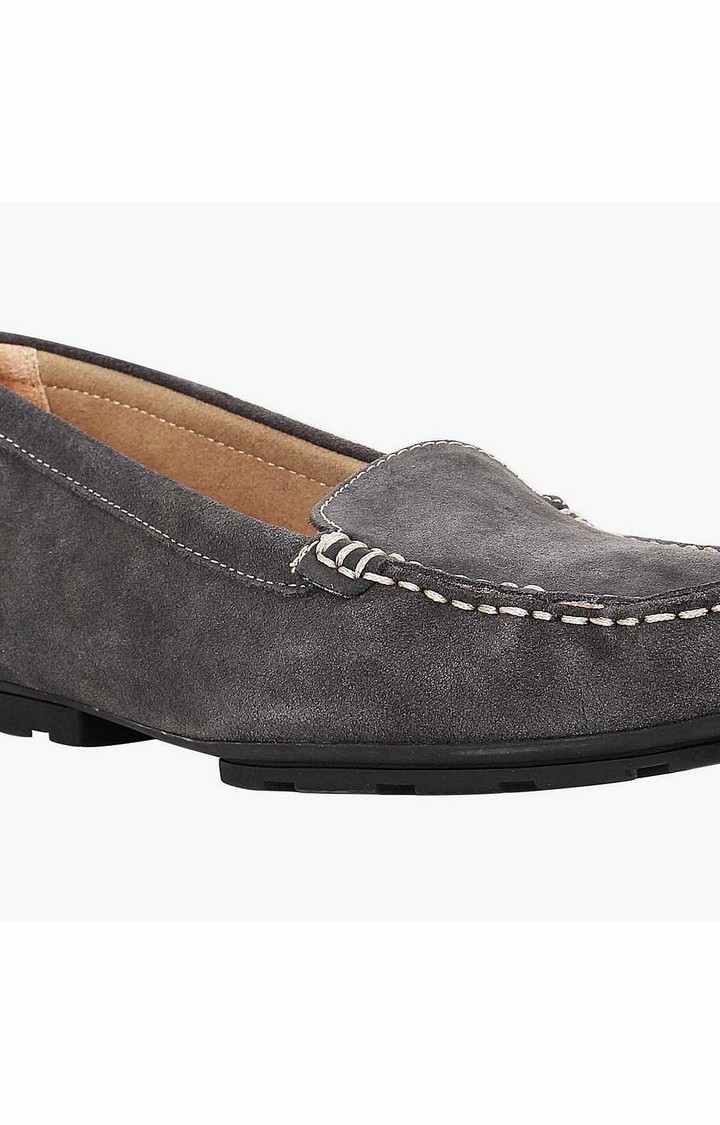 Dale Grey Closed Flats & Ballerinas