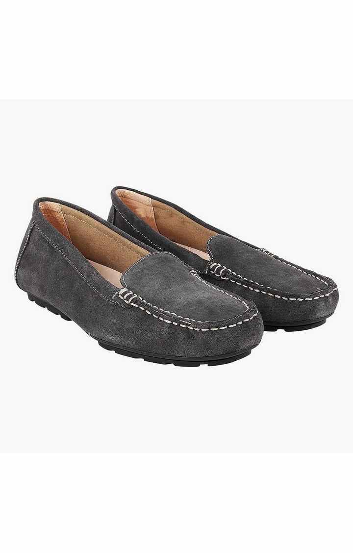 Dale Grey Closed Flats & Ballerinas