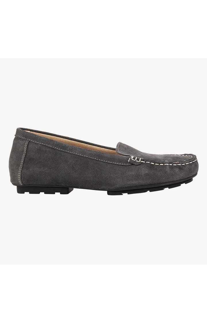 Dale Grey Closed Flats & Ballerinas