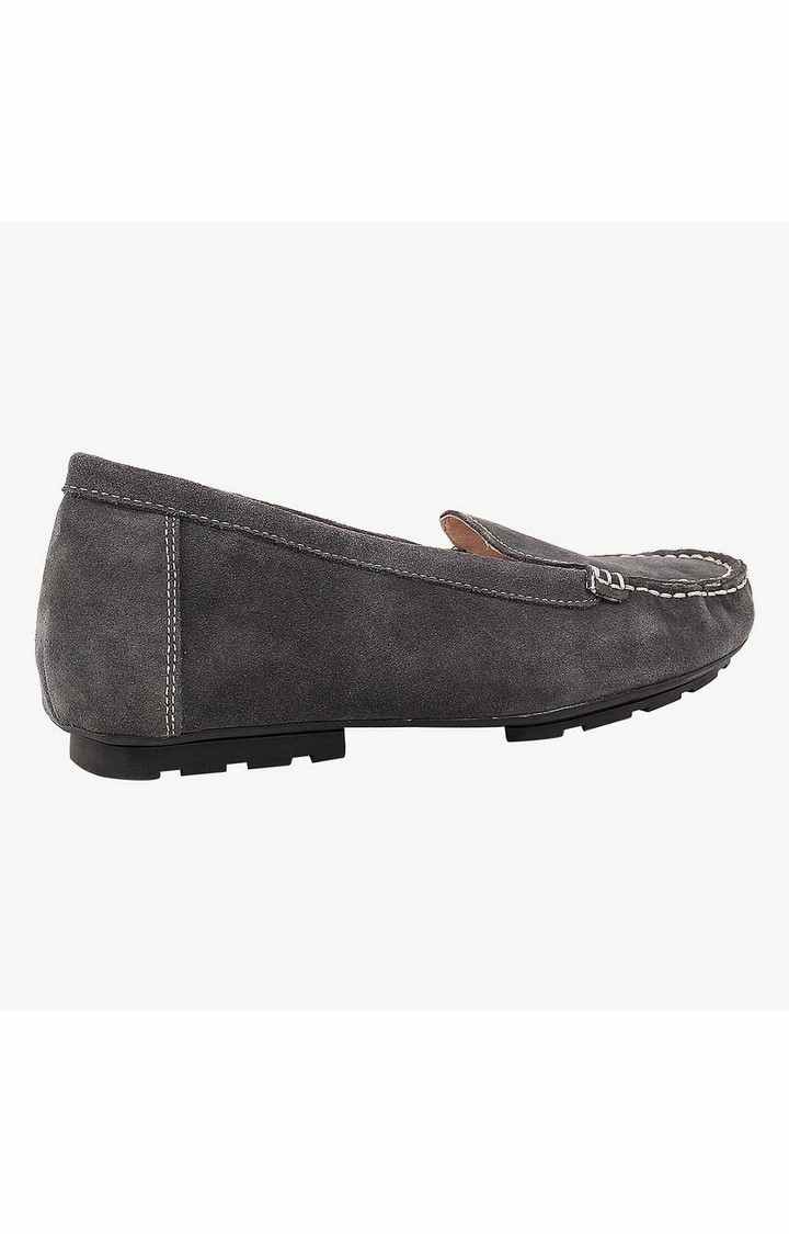 Dale Grey Closed Flats & Ballerinas