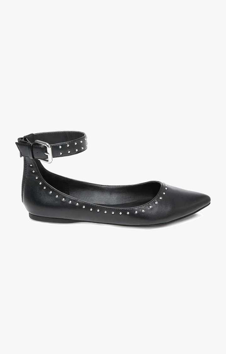 Adopt Black Closed Flats & Ballerinas