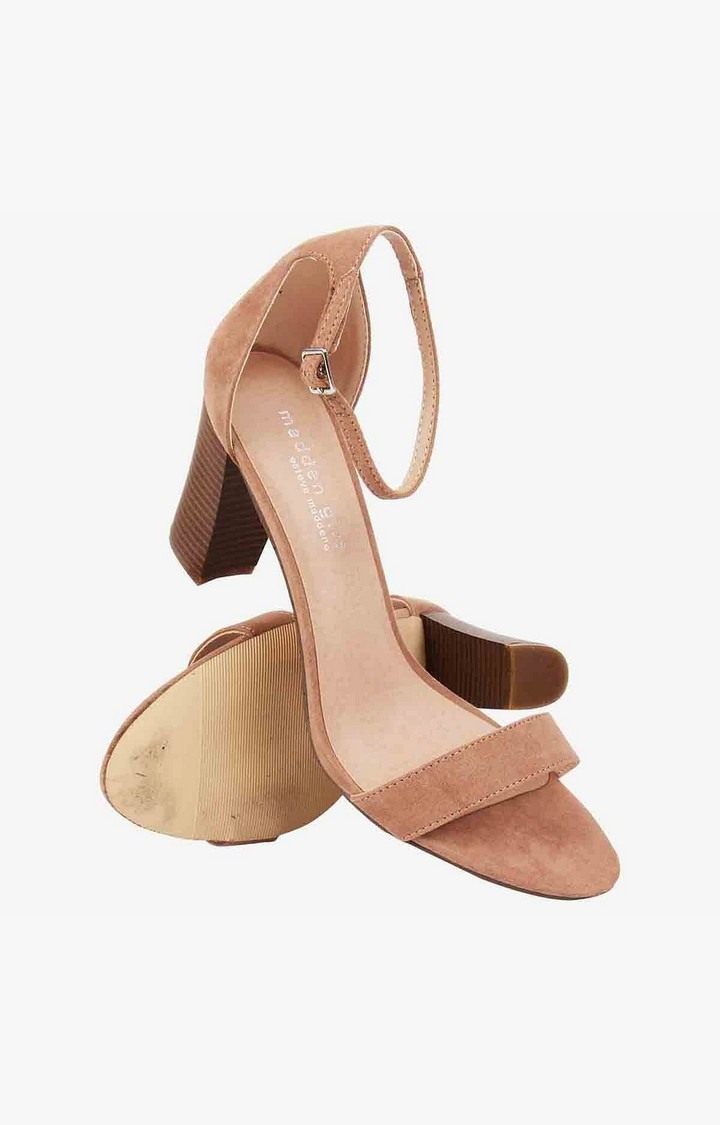 Bella-S Orange Heel Sandals