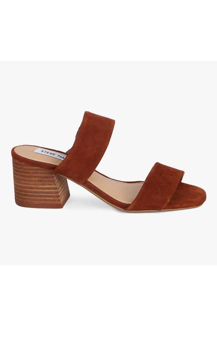 Caterina Brown Heel Sandals