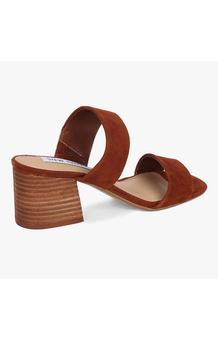 Caterina Brown Heel Sandals