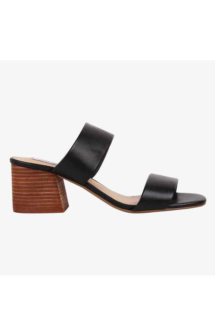 Caterina Black Heel Sandals