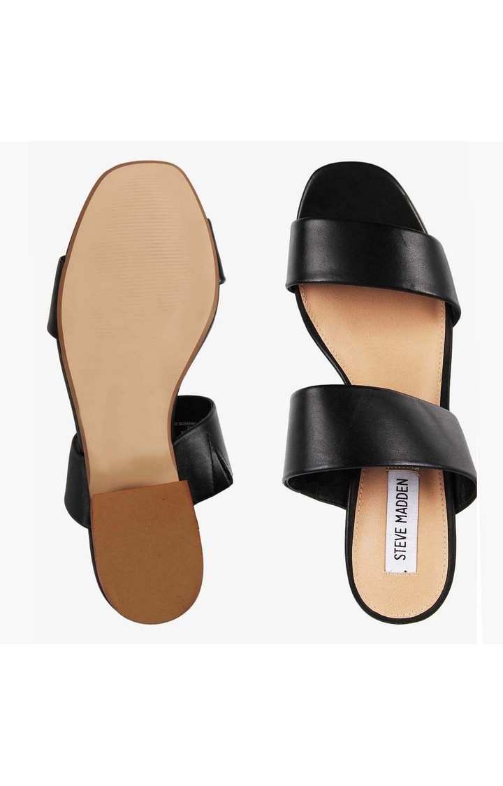 Caterina Black Heel Sandals