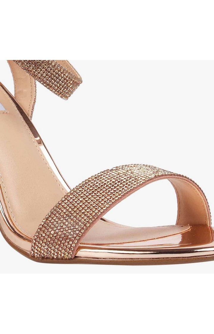 Crysler Pink Heel Sandals