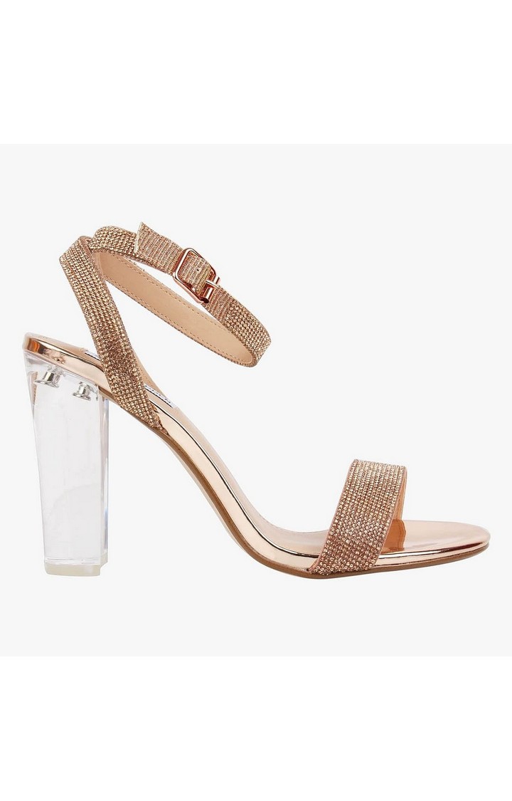 Crysler Pink Heel Sandals