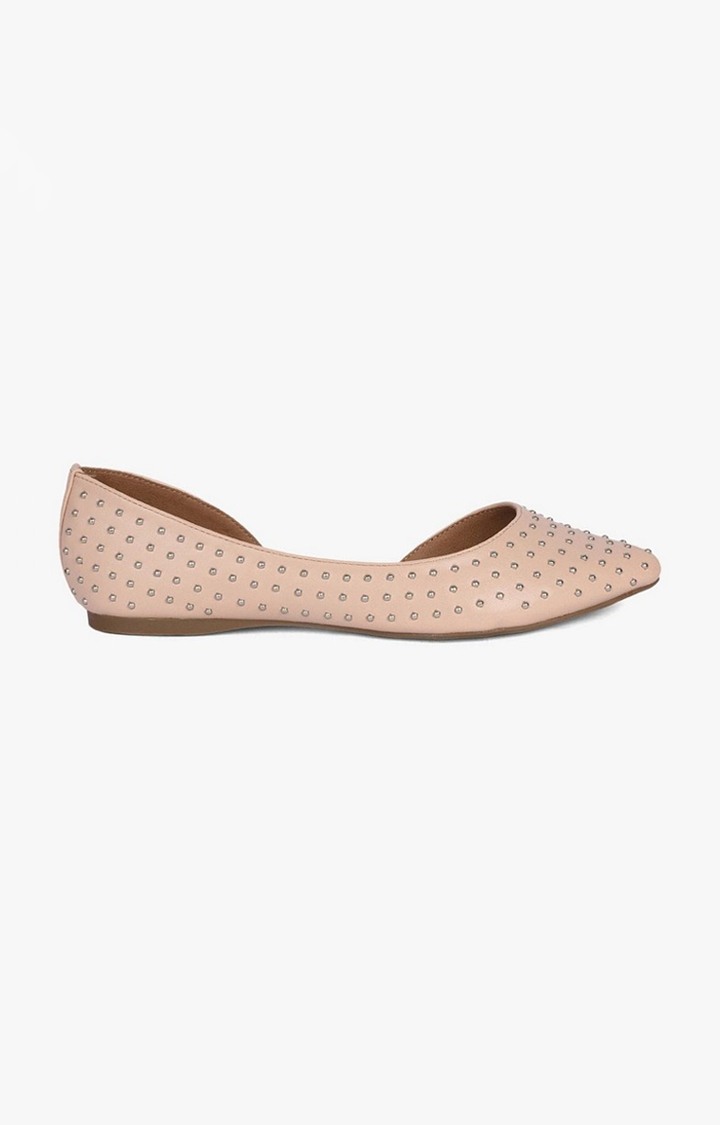 Elope Pink Closed Flats & Ballerinas