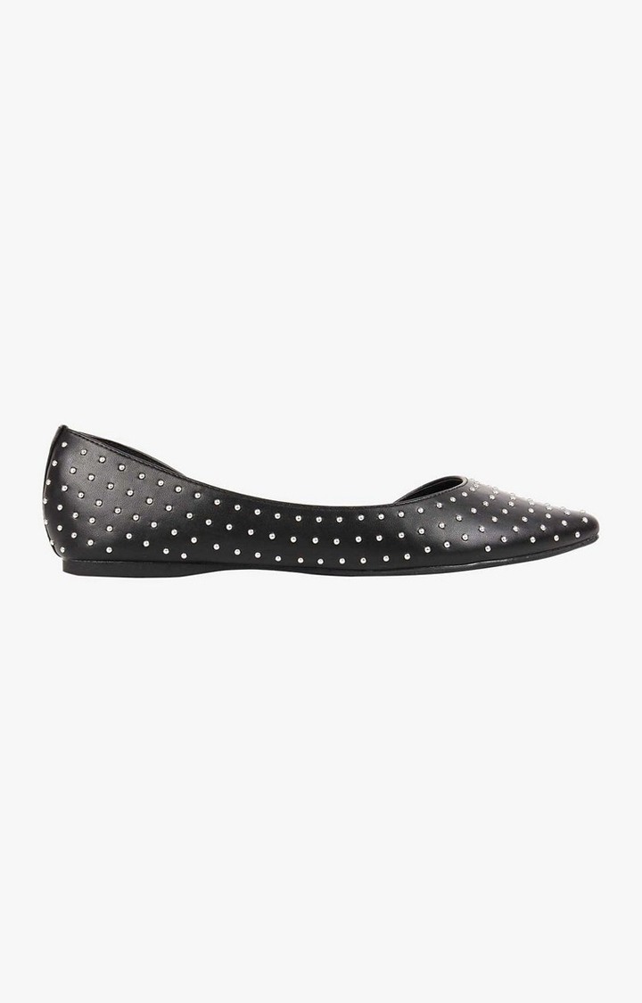 Elope Black Closed Flats & Ballerinas