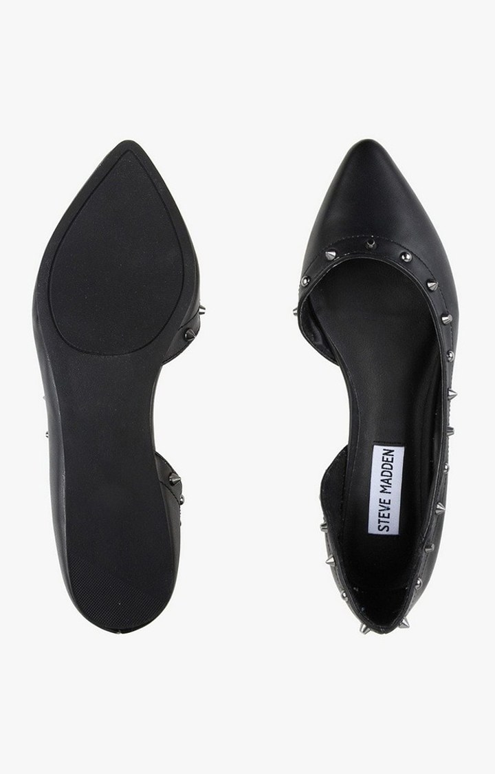 Ester Black Closed Flats & Ballerinas