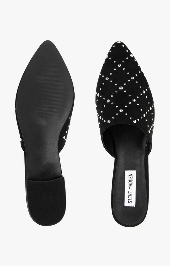 Fazed Black Closed Flats & Ballerinas