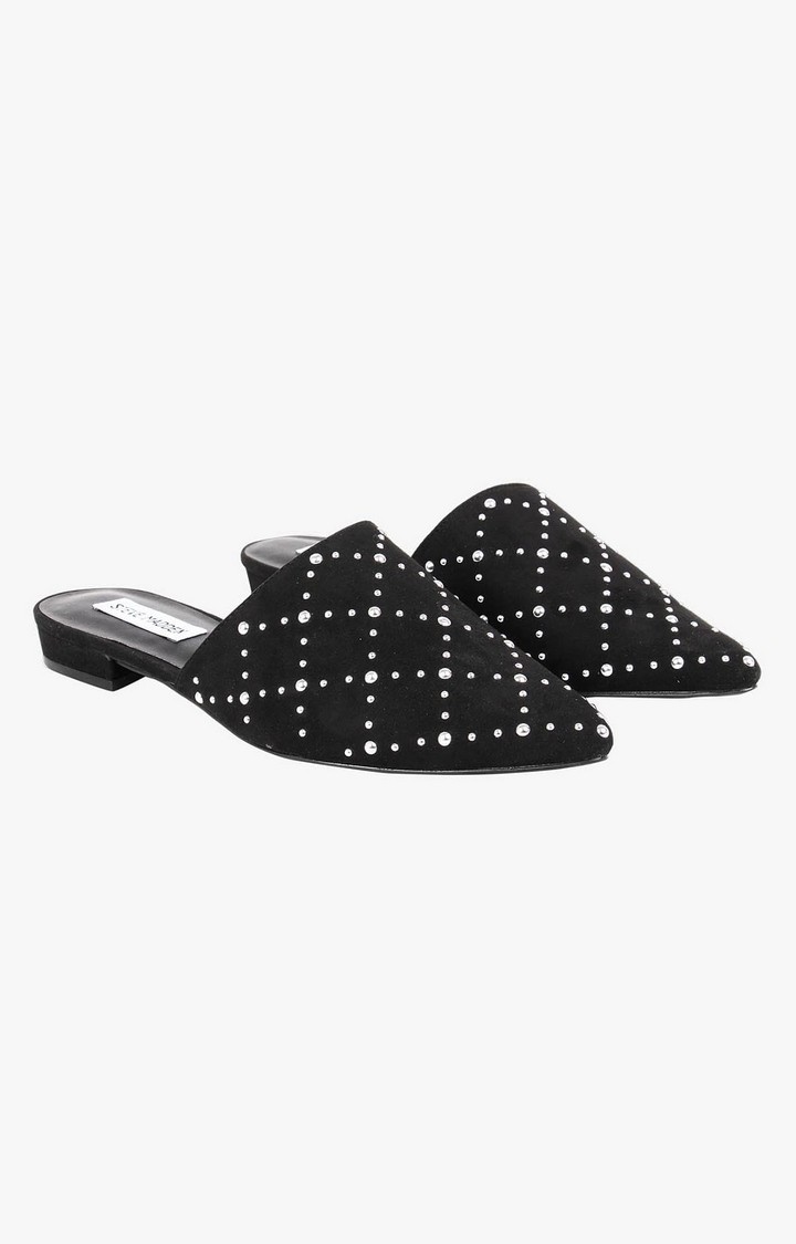 Fazed Black Closed Flats & Ballerinas