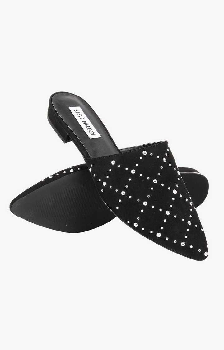 Fazed Black Closed Flats & Ballerinas