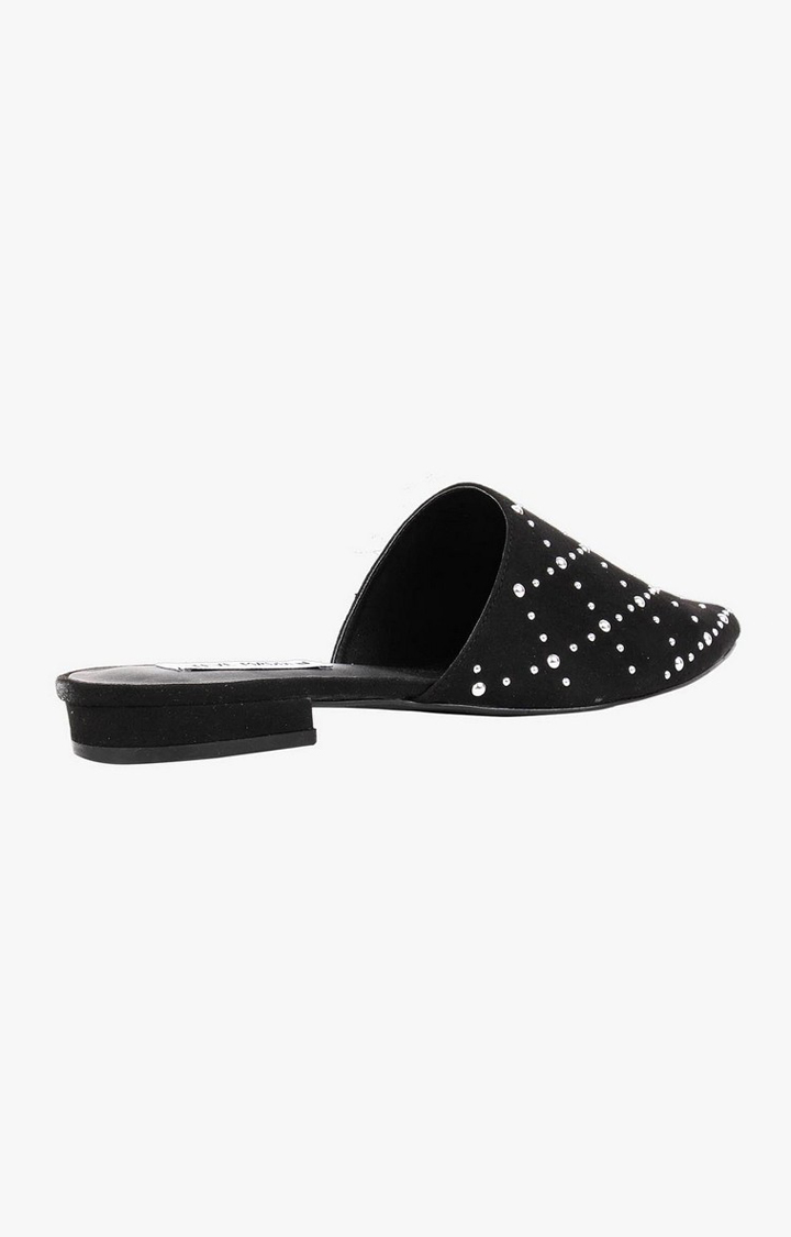 Fazed Black Closed Flats & Ballerinas