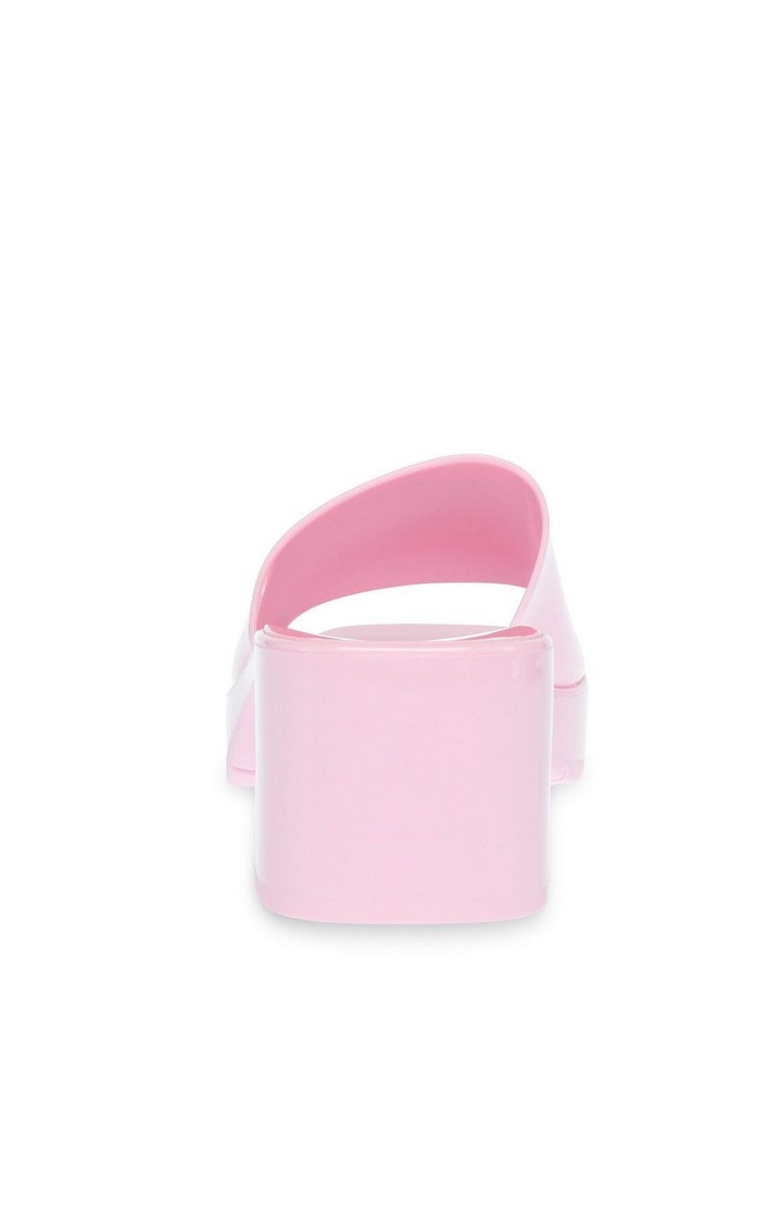 Halston Pink Heel Sandals