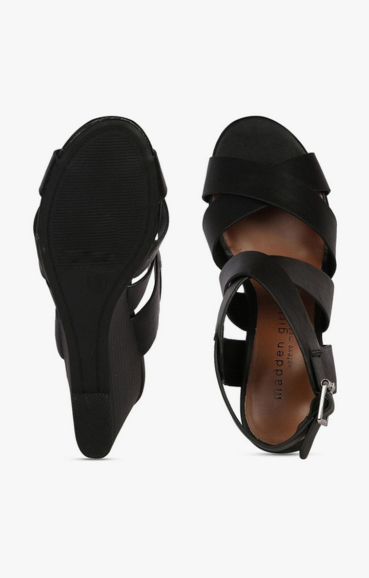 Harryy Black Wedges