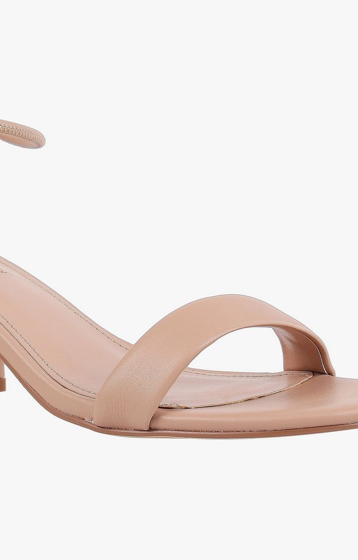 Ibbie Natural Heel Sandals