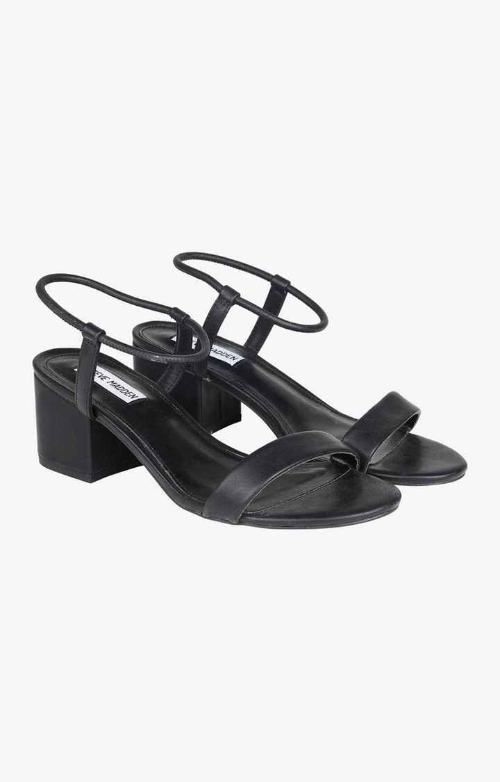 Ibbie Black Heel Sandals