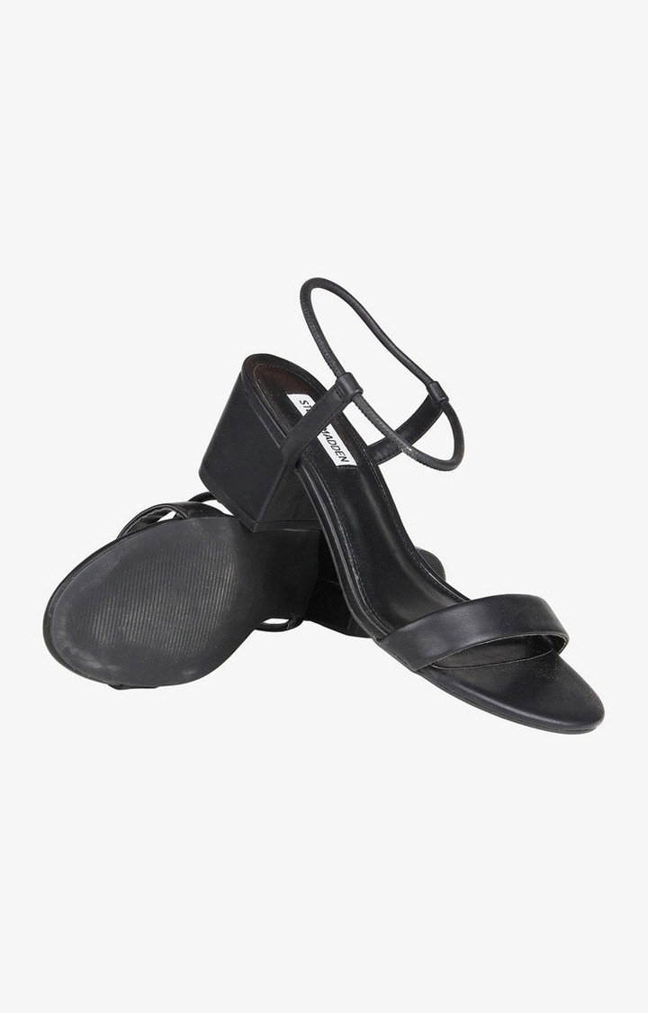 Ibbie Black Heel Sandals