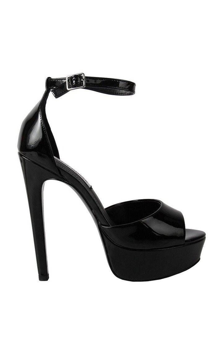 Major Black Heel Sandals