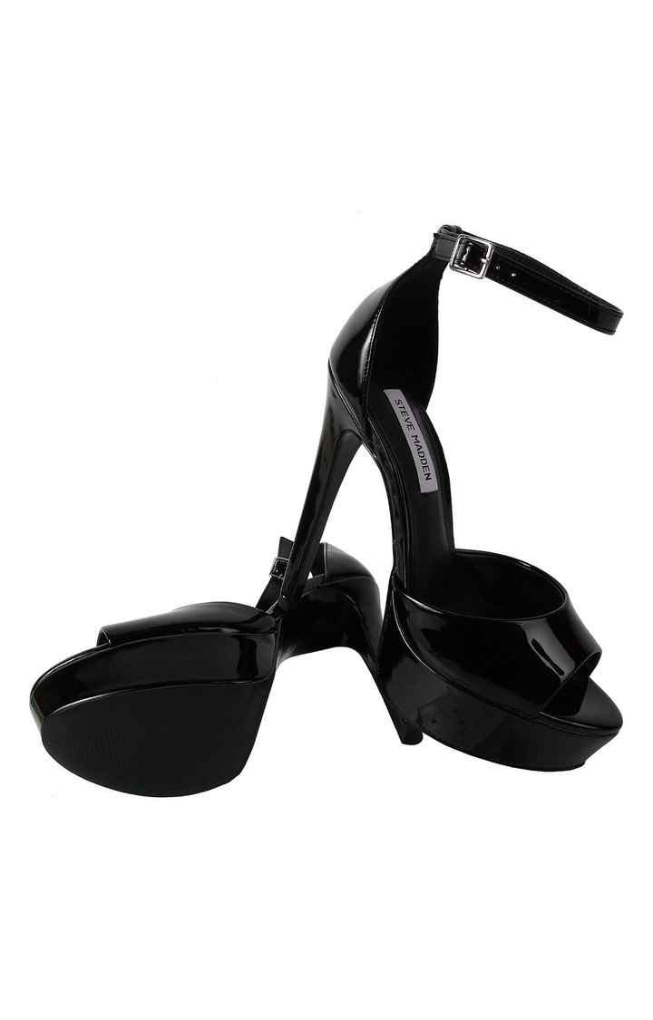 Major Black Heel Sandals
