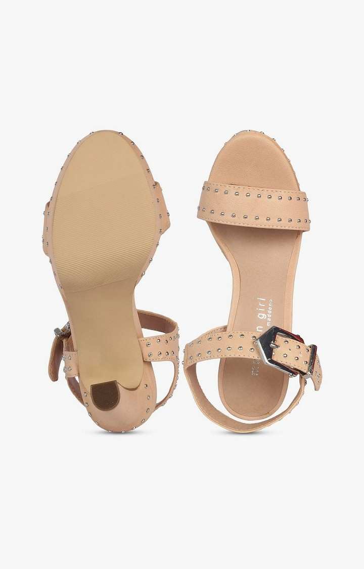 Rooma Pink Heel Sandals