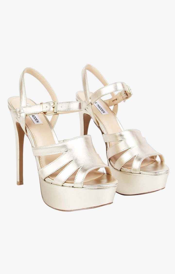 Salsa Yellow Heel Sandals