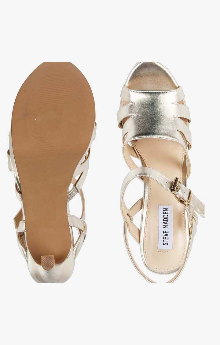 Salsa Yellow Heel Sandals