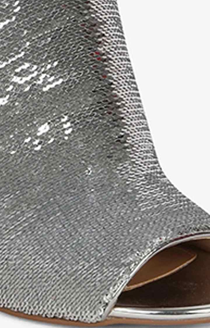 Sinful Silver Pumps