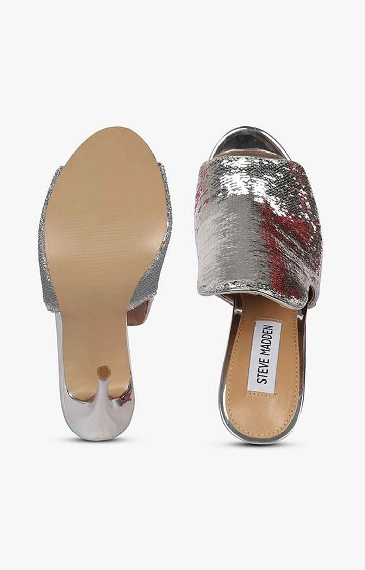 Sinful Silver Pumps