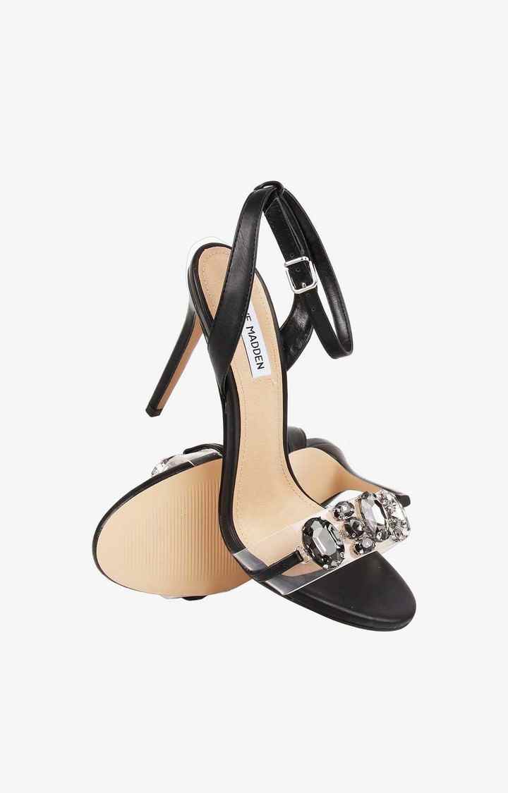 Sophia Black Heel Sandals
