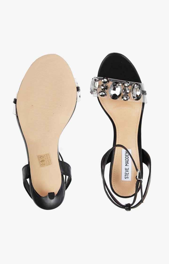 Sophia Black Heel Sandals