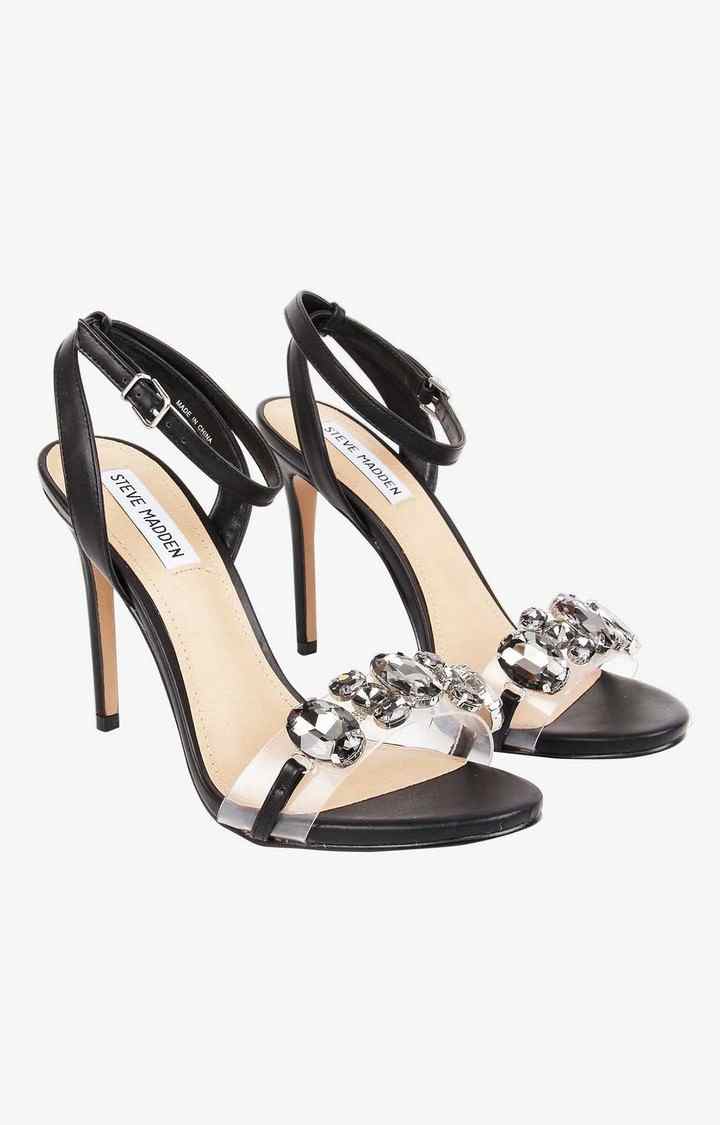 Sophia Black Heel Sandals