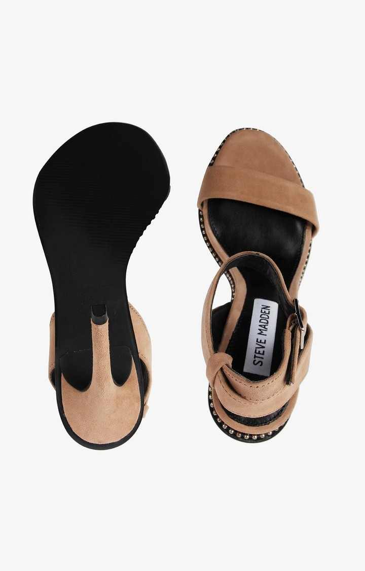 Sylvie Pink Heel Sandals