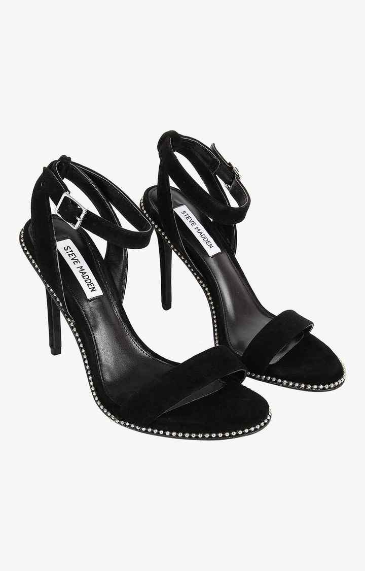 Sylvie Black Heel Sandals