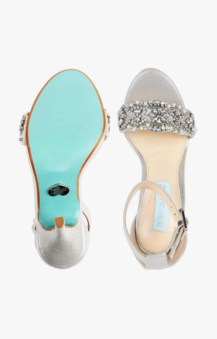 Sb-Juno Silver Heel Sandals