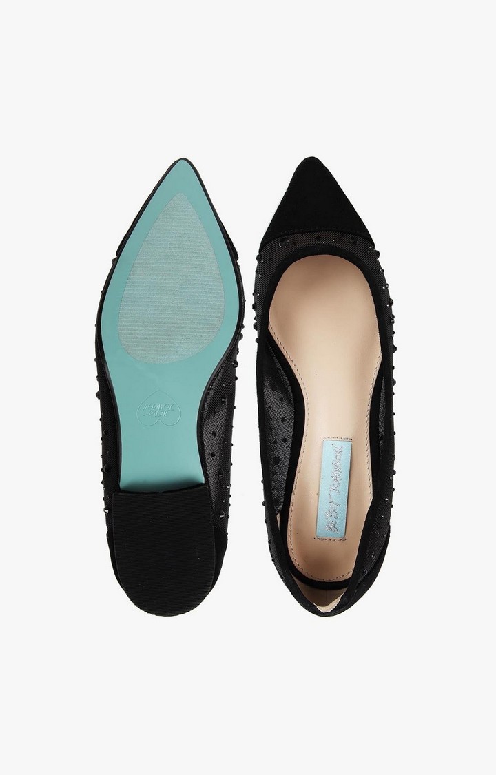 Sb-Gracy Black Closed Flats & Ballerinas
