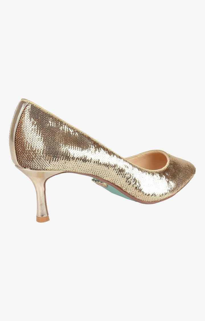 Sb-Kamie Gold Pumps